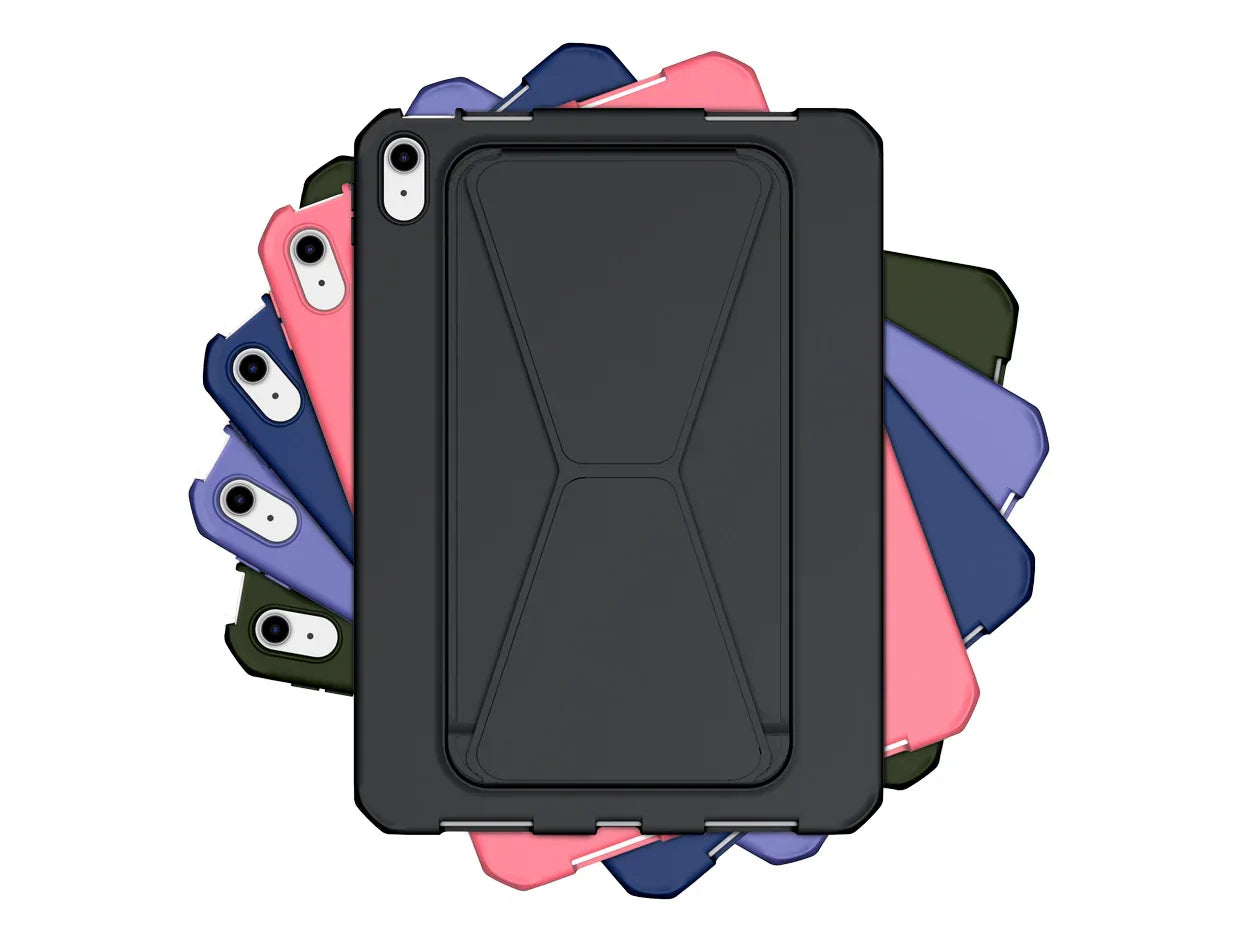Itskins Spectrum iPad 11 (A16) & iPad 10.9 (10th Gen) Stand Case - Black - Tashqila Itskins Spectrum iPad 11 (A16) & iPad 10.9 (10th Gen) Stand Case - Black - Tashqila